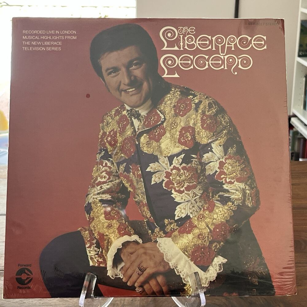 The Liberace Legend Recorded Live in London LP 1969 Forward Records ST-F-1017